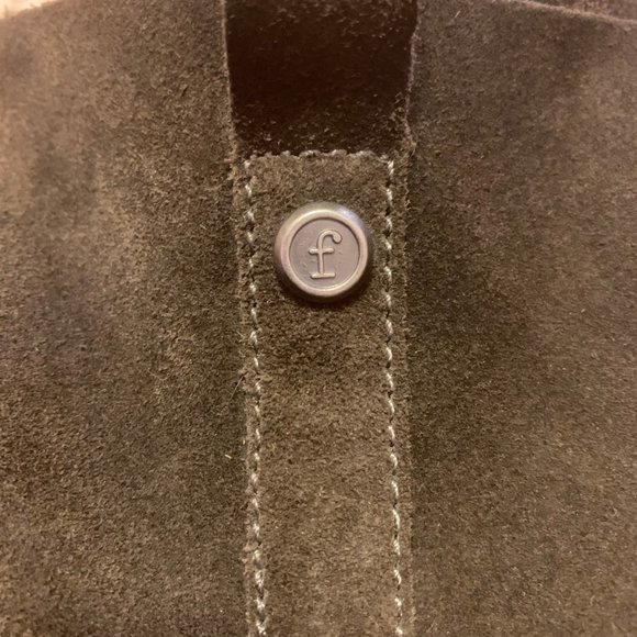 Frye & Co. Suede Green Sarah Ankle Booties Size 9 - Picture 4 of 7